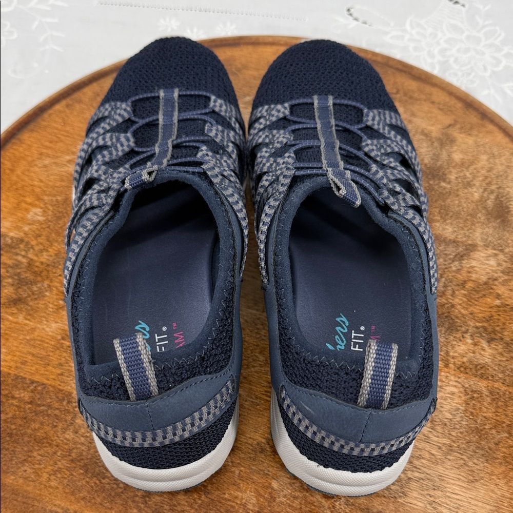 Skechers Shoes Wm 9.5 Reggae Fest 2.0 Happy Getaway Navy Blue Sneakers - Picture 5 of 11